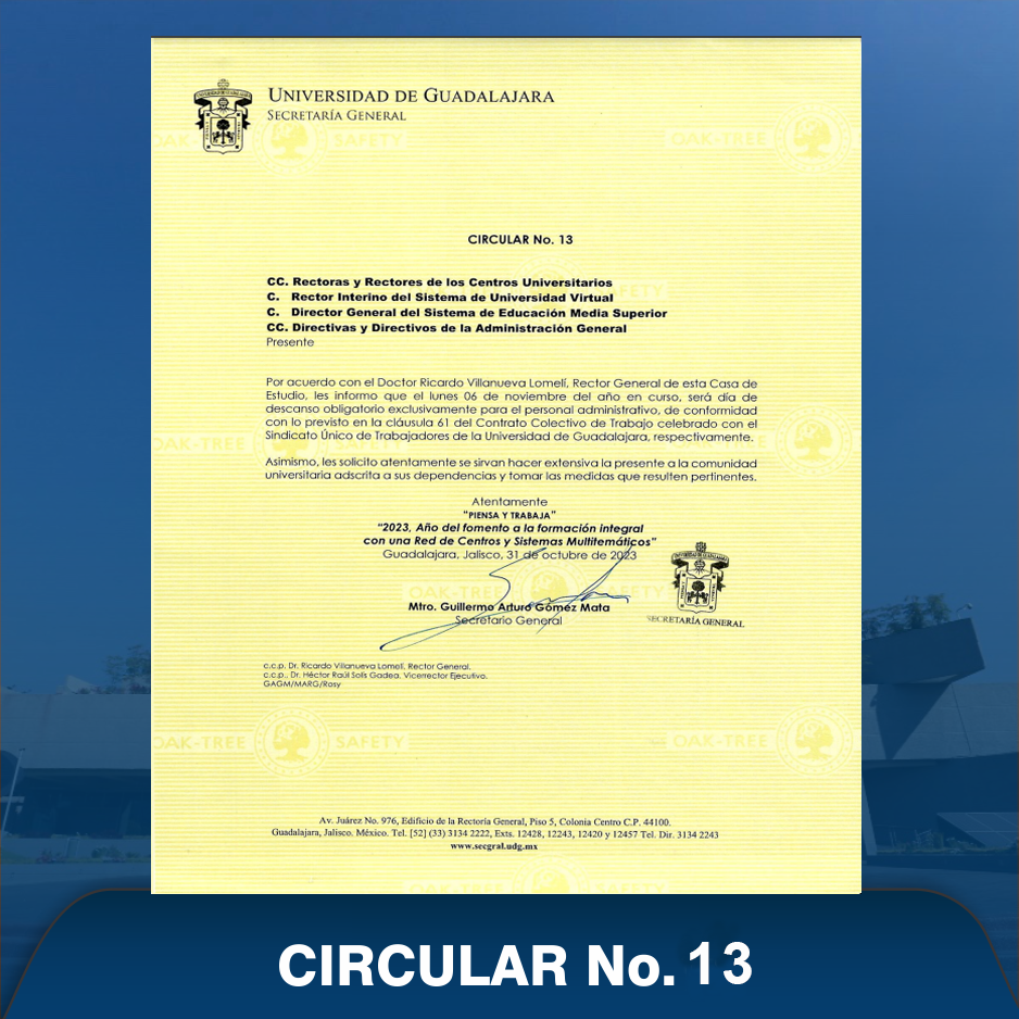 circular 13