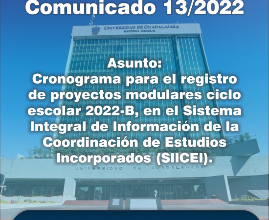 Comunicado 13/2022