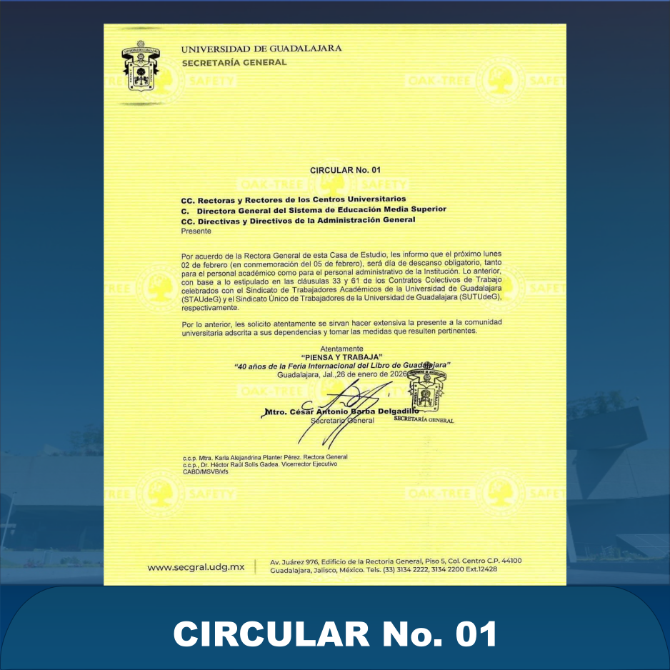 Circular 01-2026