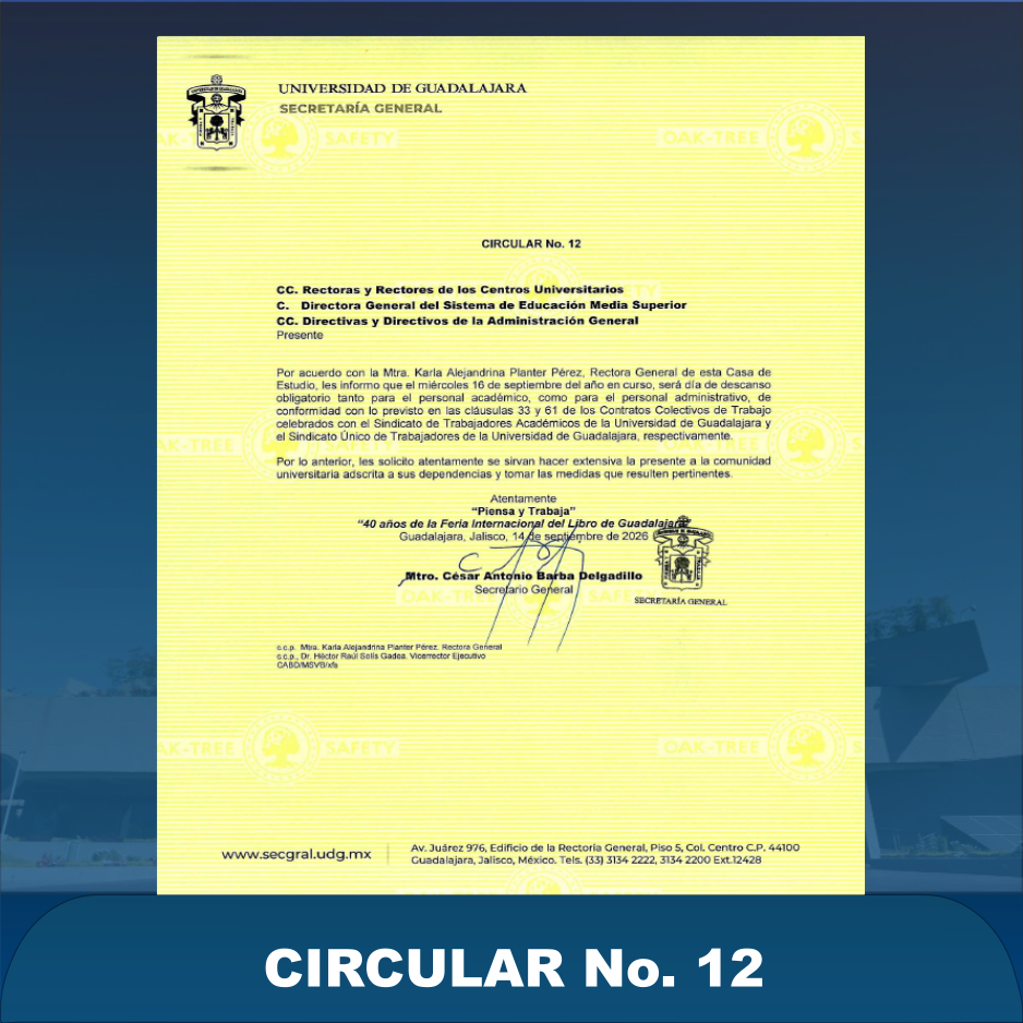 Circular 12