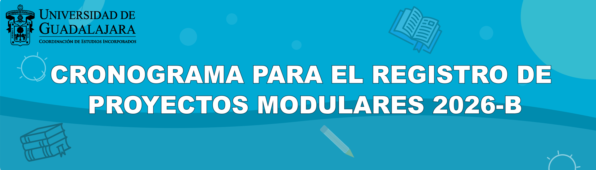 Cronograma para Registro de Proyectos Modulares 2026B