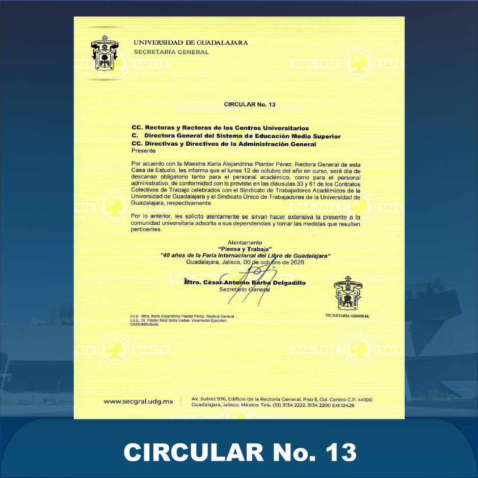 Circular 13
